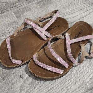 Steve Madden Light Pink Strappy Sandals